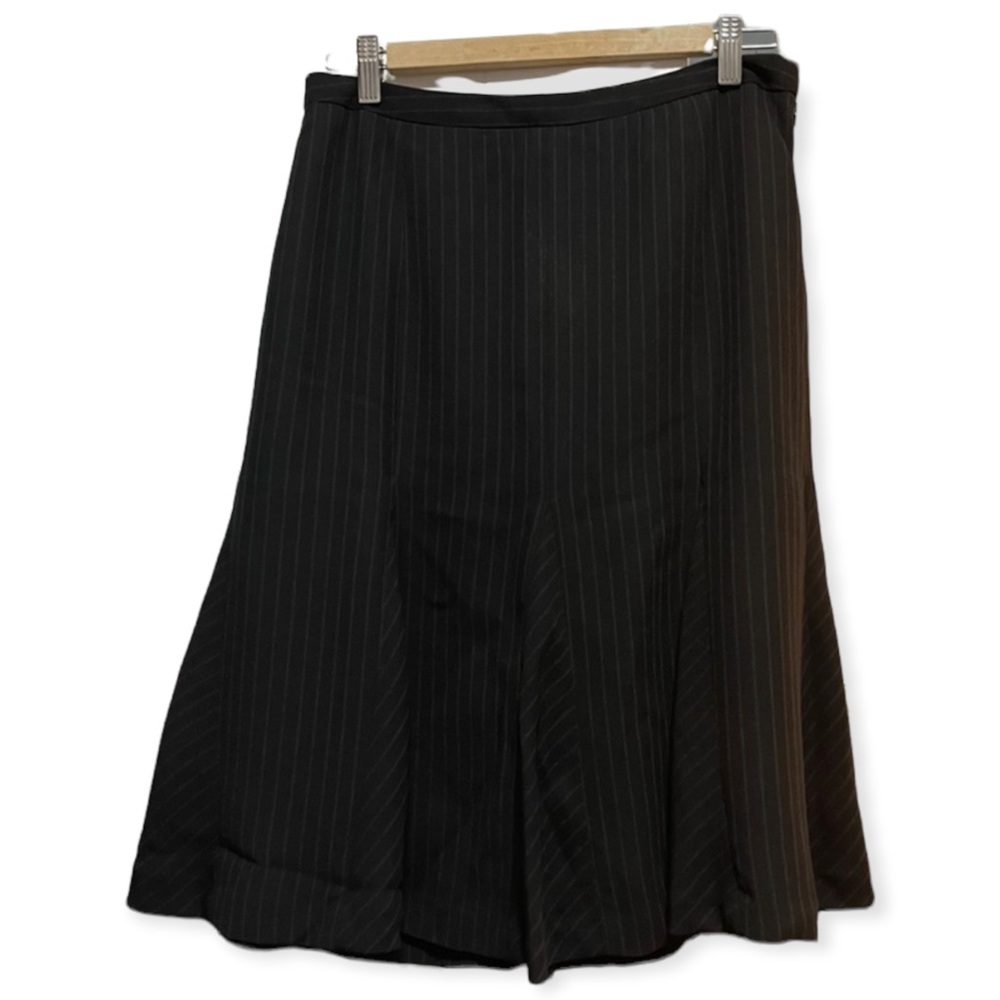 3pc Vintage Ann Taylor LOFT Pinstripe Suit w/ Skirt! - Picture 2 of 8